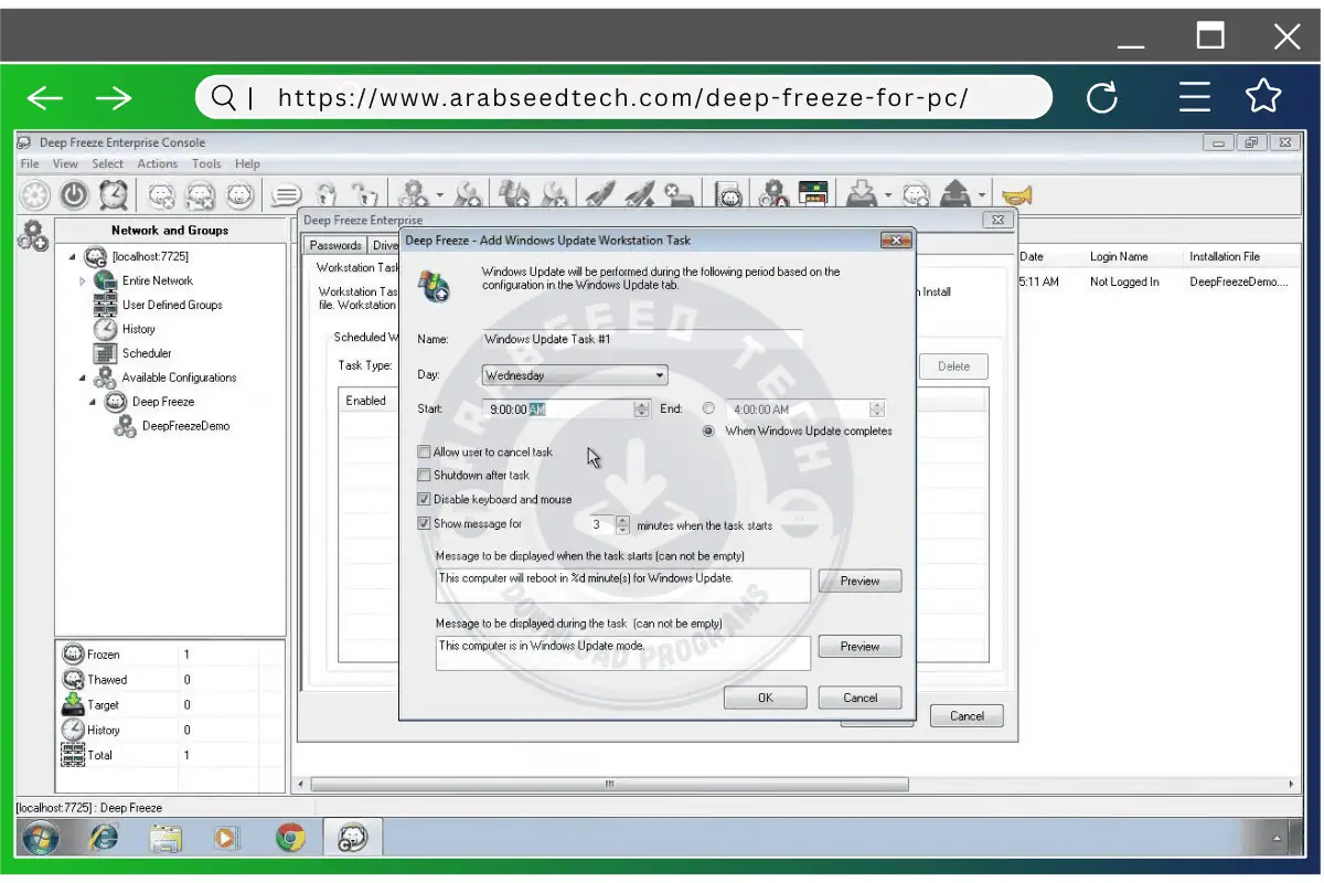 Deep Freeze for PC